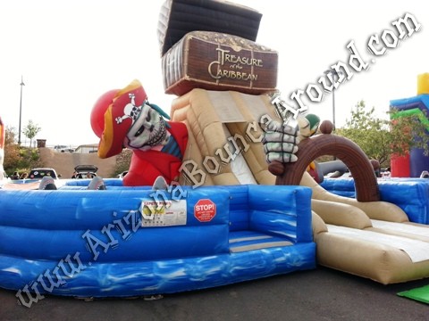 Pirate themed obstacle course rental CO